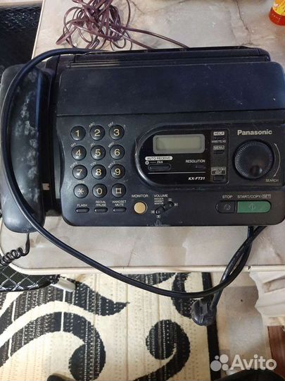 Факс panasonic телефон