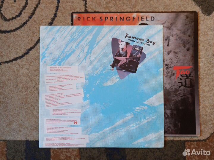 Виниловая пластинка Rick Springfield