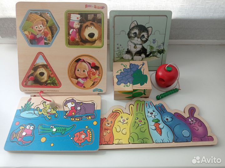 Игрушки из дерева развивающие