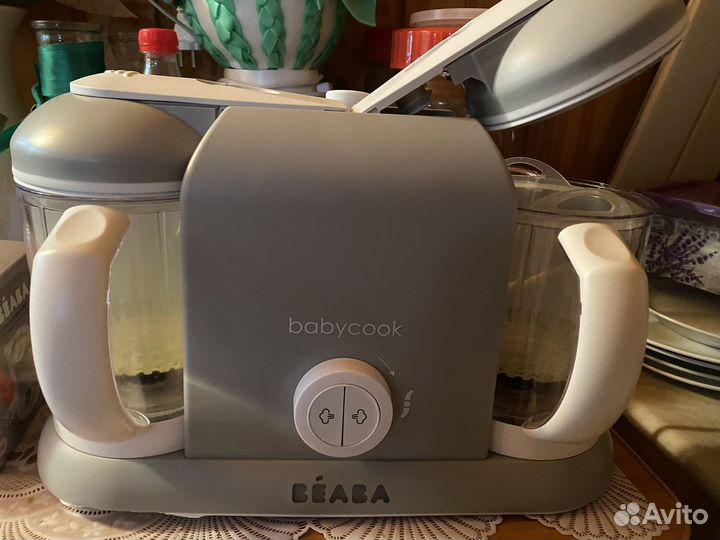 Пароварка-блендер beaba babycook duo 4 в 1