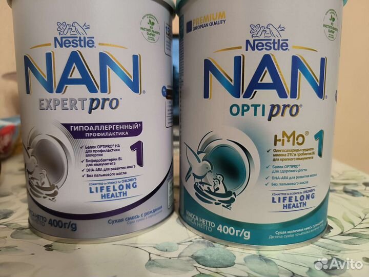 Детская смесь нан 1 опти про