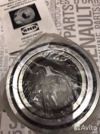 Подшипник задний ступичный Дастер Каптюр Террано