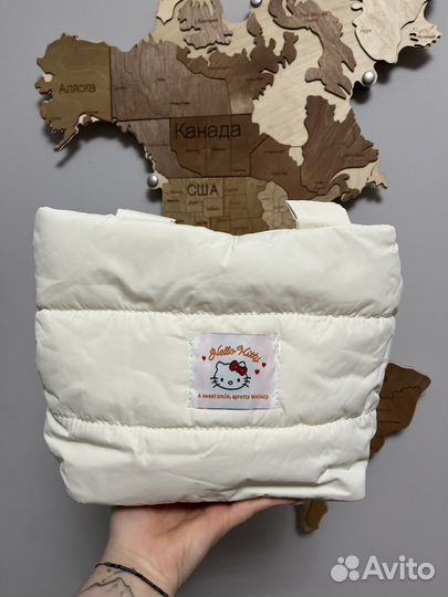 Дутая сумка Hello Kitty