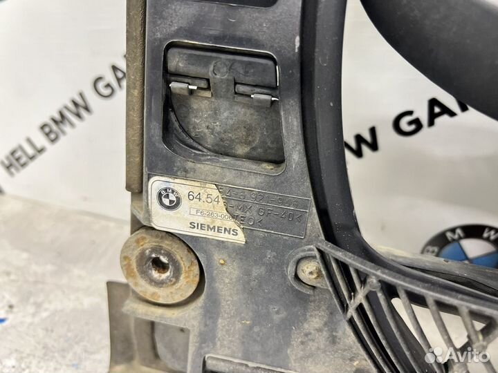 Вентилятор кондиционера BMW E39 4pin дорест