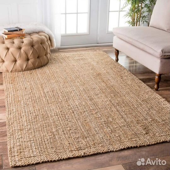 Ковер палас икеа Лохальс 160*230 джут