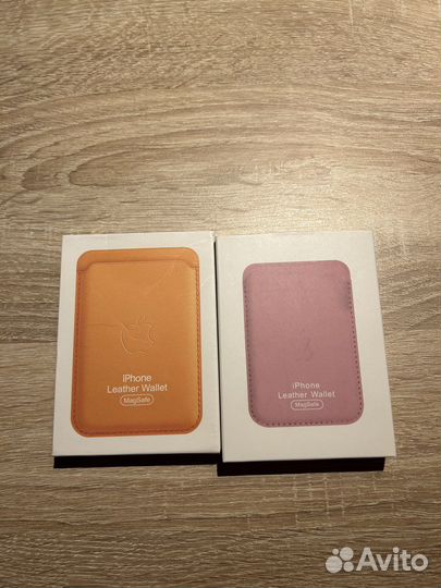 Apple magsafe leather wallet