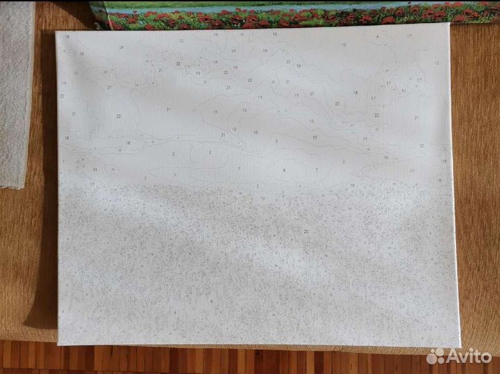 Новая картина по номерам50 х 40 см