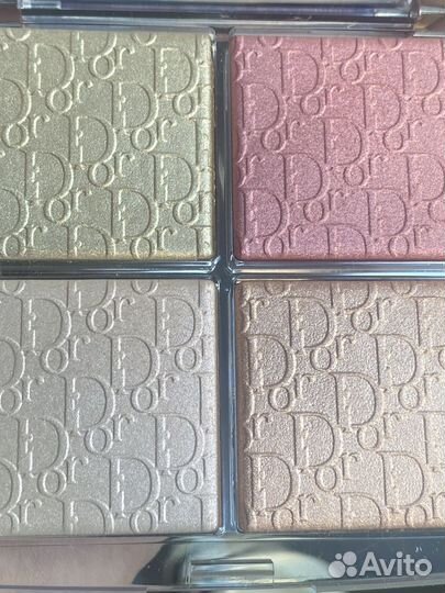 Dior backstage glow face palette 04 хайлайтер