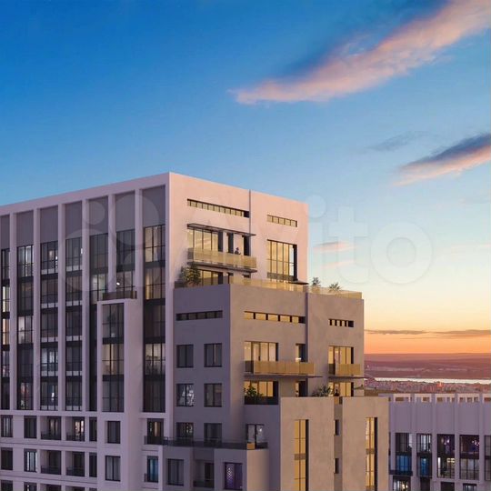 2-к. квартира, 76,9 м², 7/17 эт.