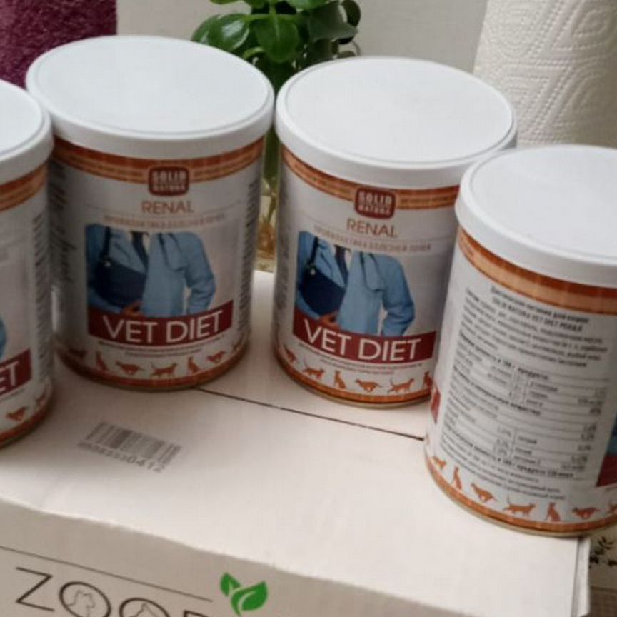 Влажный корм Solid Natura VET Renal 340г