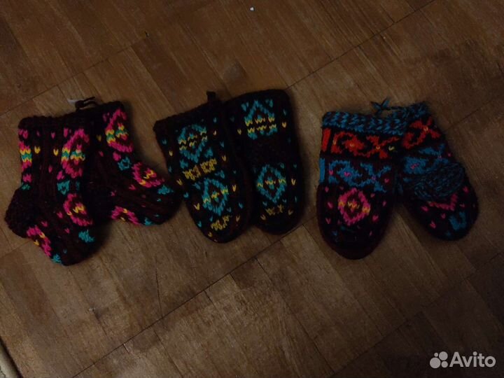 Вязанные носки
