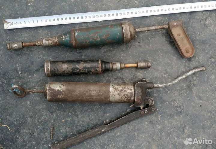 Шприц рычажно-плунжерный смазки СССР штоковый Ш2