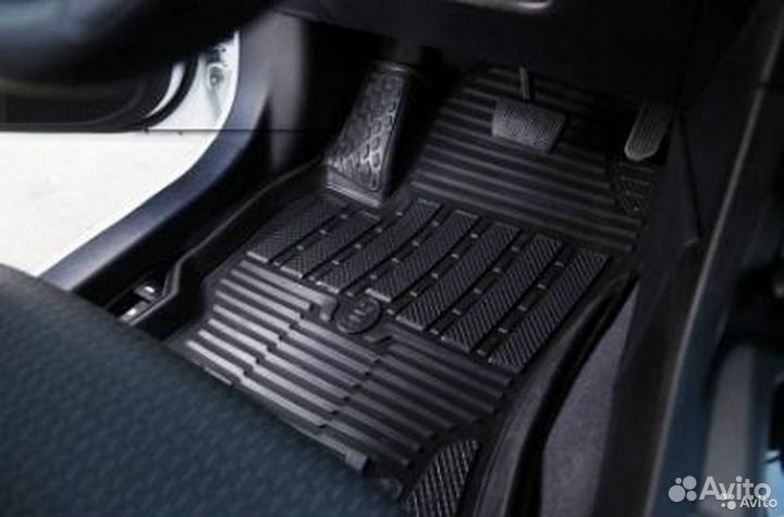 Ковры в салон резиновые VW Polo 2010-2020