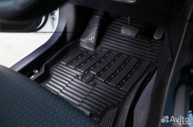 Ковры в салон резиновые VW Polo 2010-2020