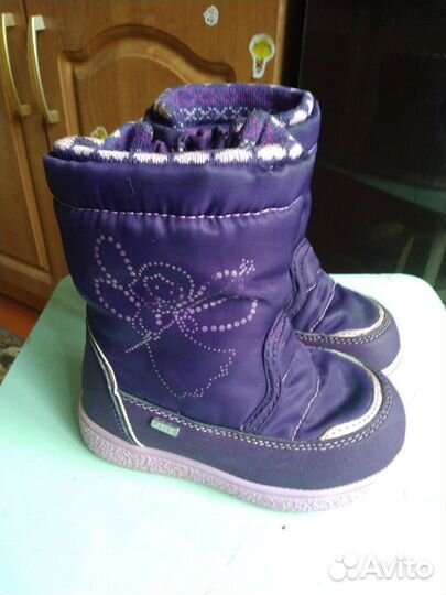 Зимние сапоги детские 25 размер