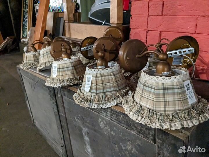 Настенный светильник бра винтаж