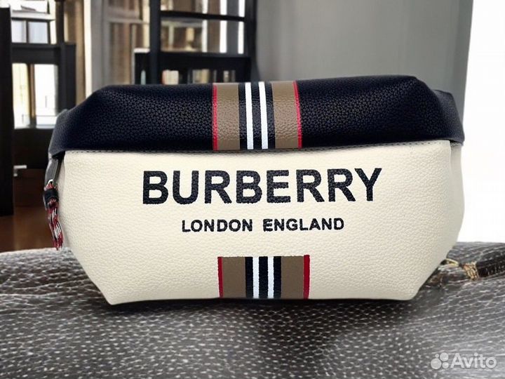 Поясная сумка burberry люкс