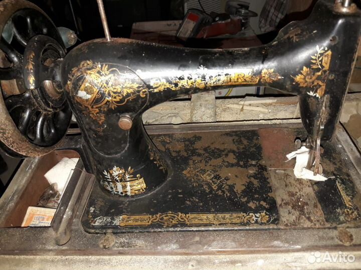 Антиквариат Швейная машинка Зингер