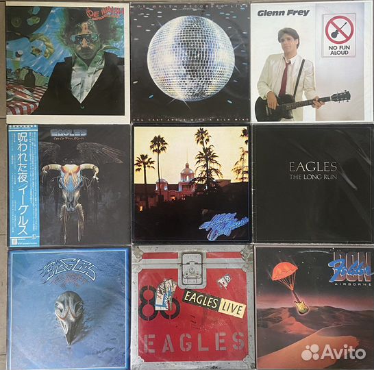 Eagles, оригинальный винил
