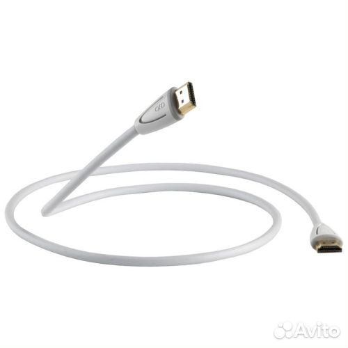 Hdmi кабель QED 5012 Profile e-flex hdmi white 1.0