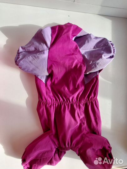 Дождевик для собаки девочки