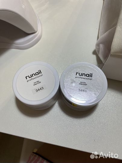 Гель RuNail прозрачный 15г