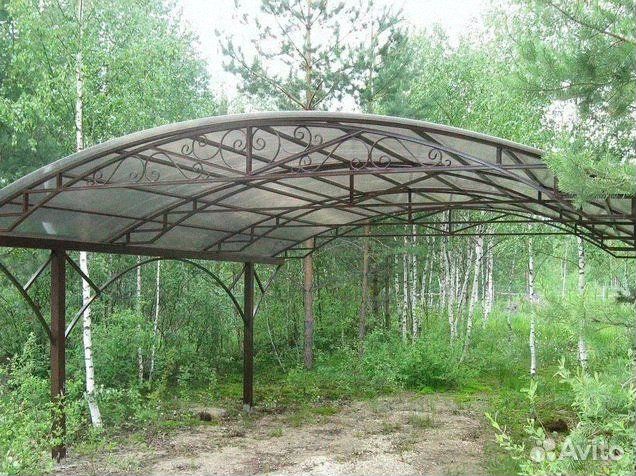 Навес под ключ