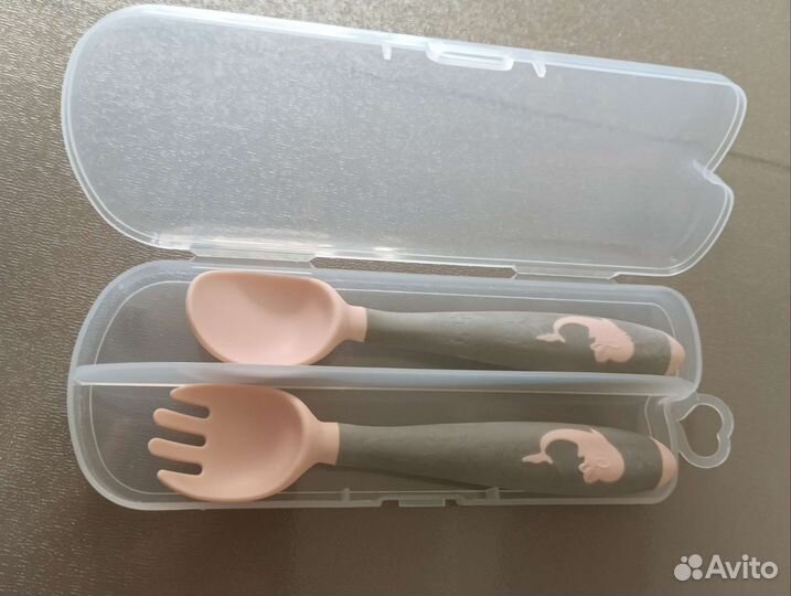 Детская посуда для кормления силиконовая