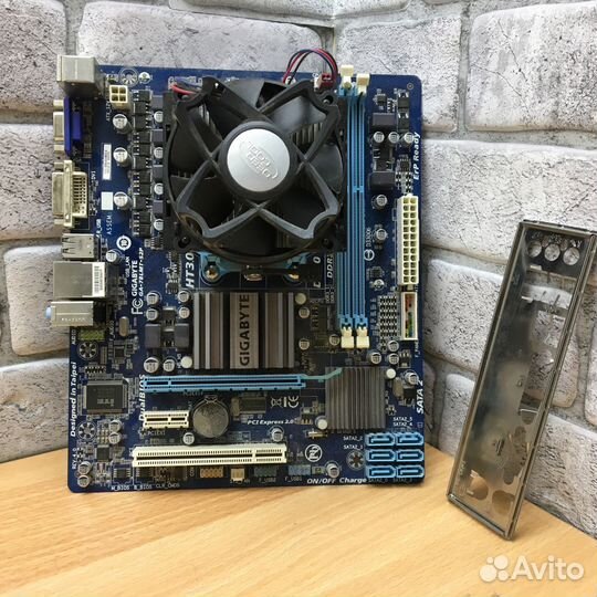 Связка Gigabyte GA-78LMT-SP2+athlon II