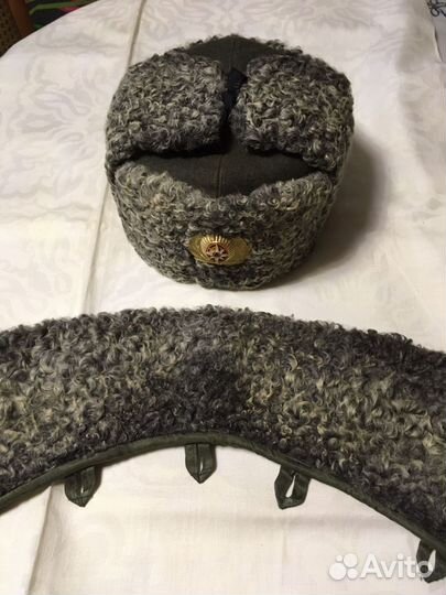 Каракулевая шапка офицерская