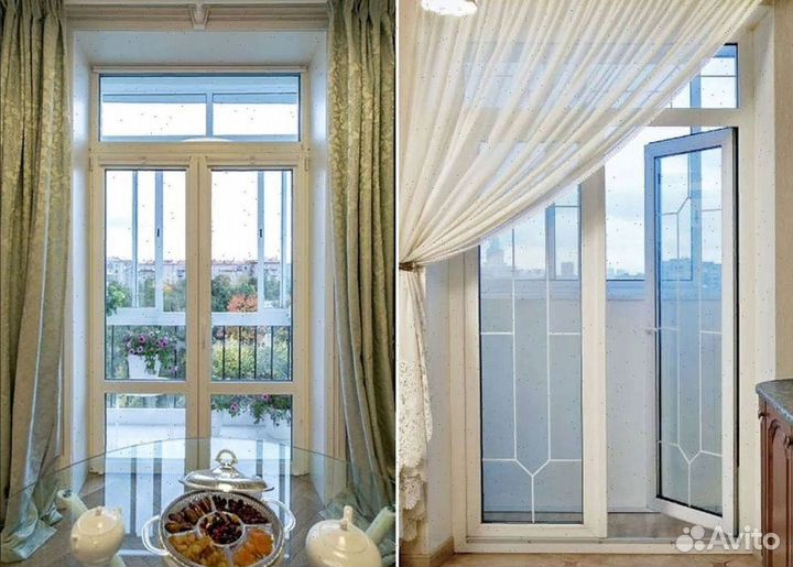 Балконный блок пвх