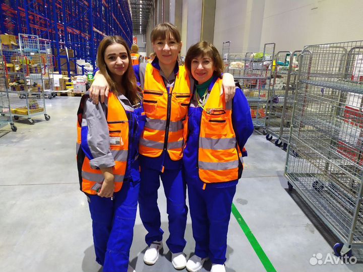 Сборщики(цы). Склад Москва Вахта