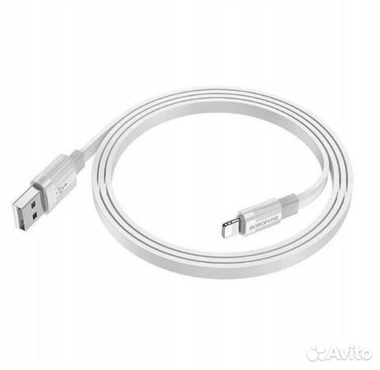 Кабель USB - Lightning borofone BX89 Union 2.4A, 1