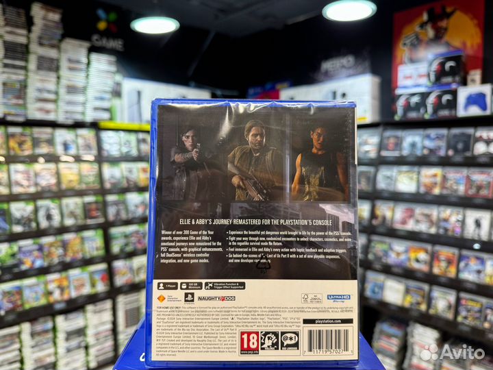 Одни из нас: Часть II Remastered PS5 (Русская верс
