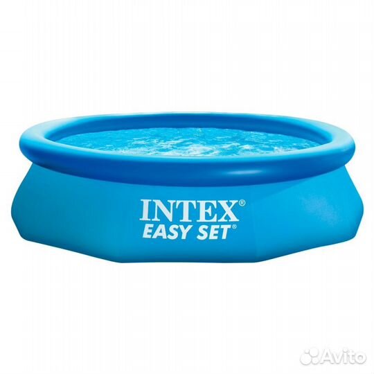 Надувной бассейн intex 28122 305X76 + фильтр-насос