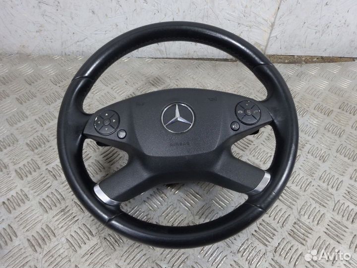 Руль Mercedes 212 в сборе с подушкой