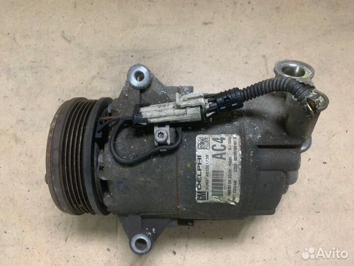 Компрессор кондиционера Opel Astra H хетчбэк 1.6