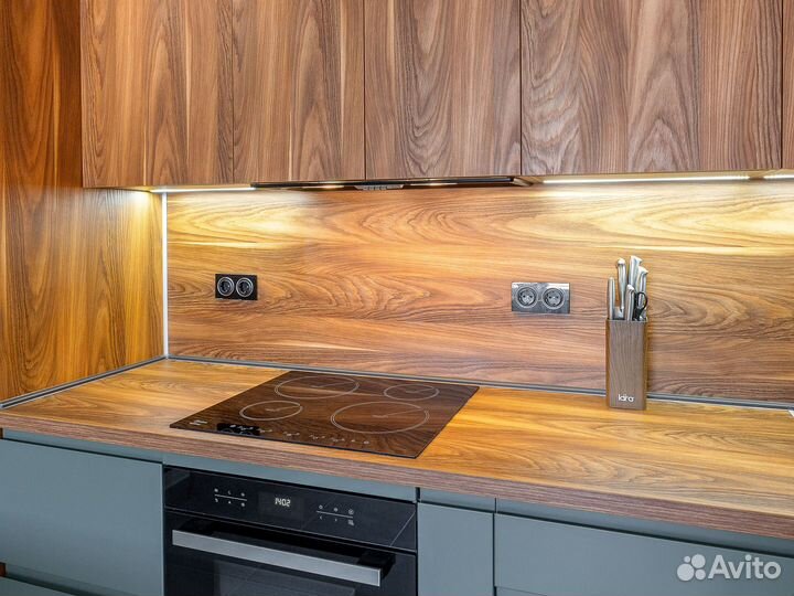 Кухня Сборка под проект с антресолями