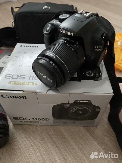 Зеркальный фотоаппарат Canon EOS 1100D