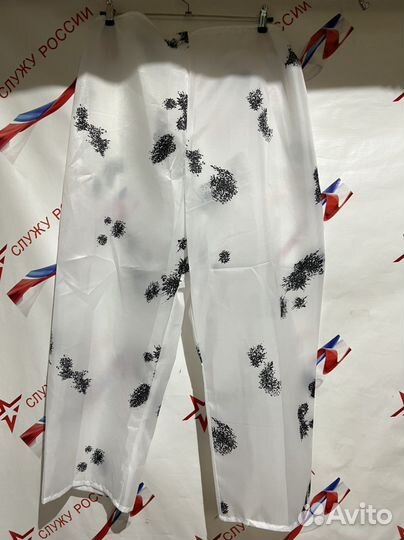 Маскхалат зимний клякса