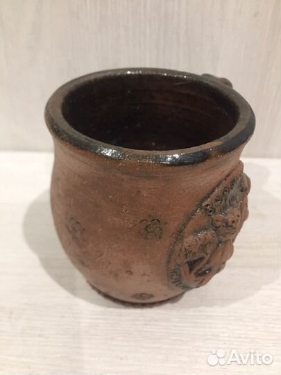 Кружка из глины