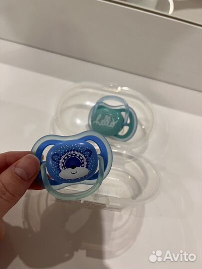 Бутылочки для кормления, соски новые pigeon/nuk