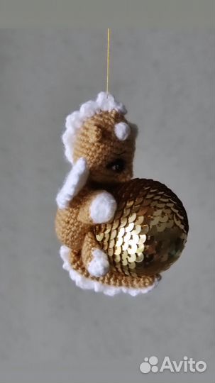 Подвеска на зеркало в автомобиль Дракон