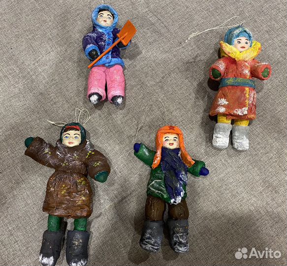 Игрушки из ваты