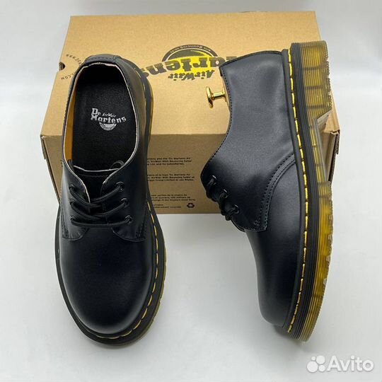 Мужские кожаные ботинки Dr. Martens 1461 lux