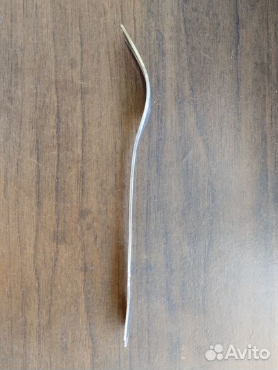 Вилка серебряная