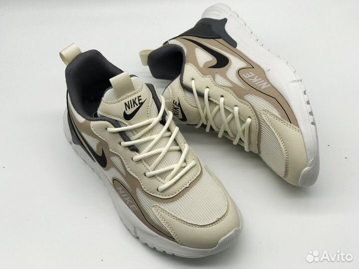 Nike Муж. кроссовки 41-45, беж. цв