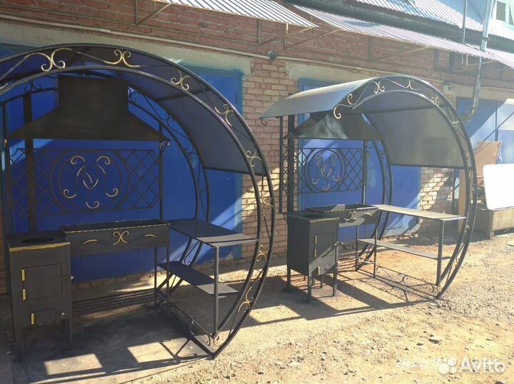 Мангал дачный кованный