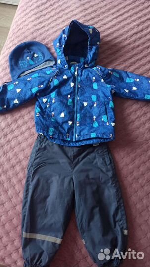 Костюм демисезонный lassie 86 с шапочкой