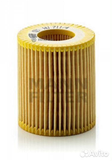 Mann-filter HU 711/4 X фильтр масляный \Fiat Croma/Grand Punto,Opel Astra/Vectra/Zafira 1.9D 04